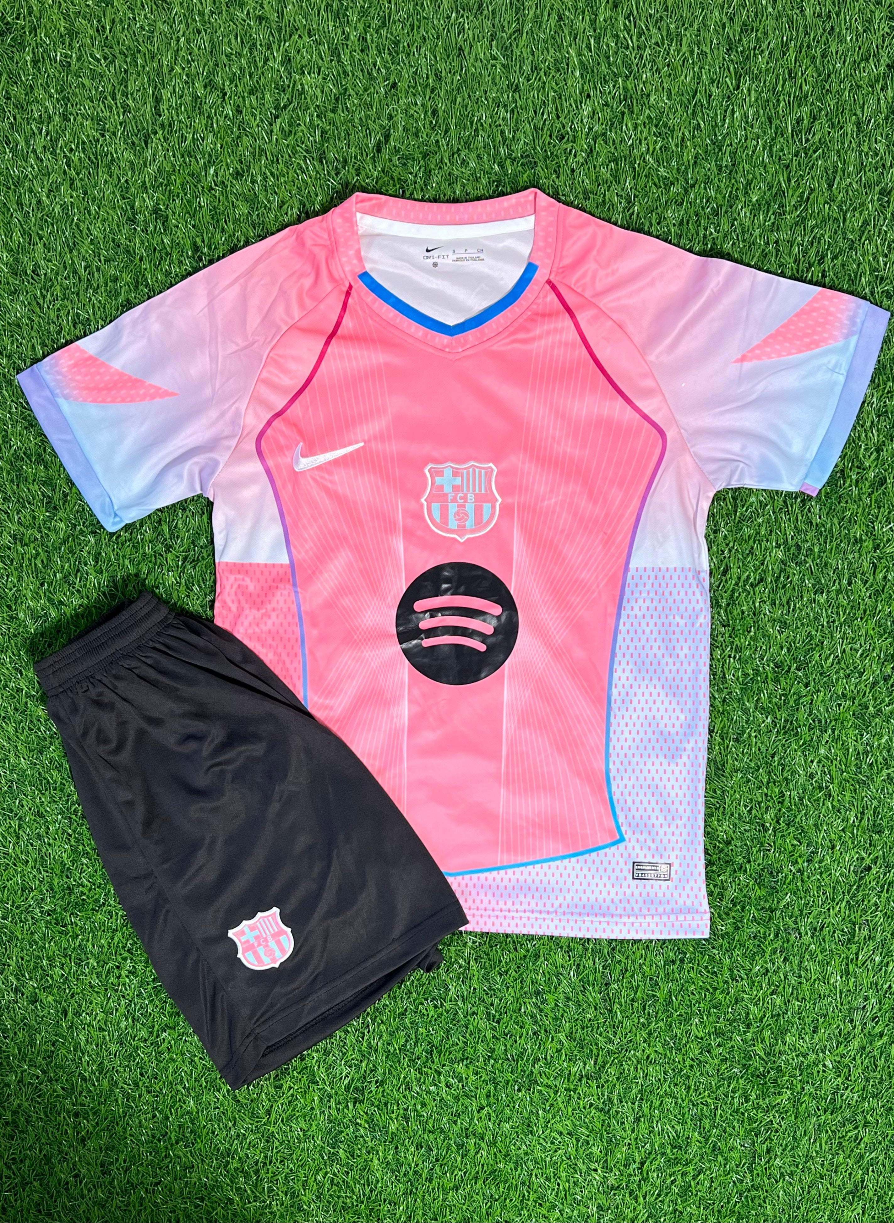 FC Barcelona 2025-26 Pink Fan Version Special Edition Jersey