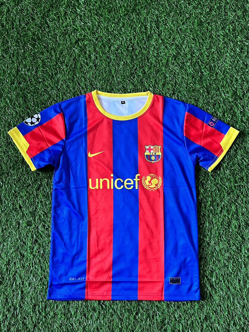 FC Barcelona 2010-11 Home Retro Jersey