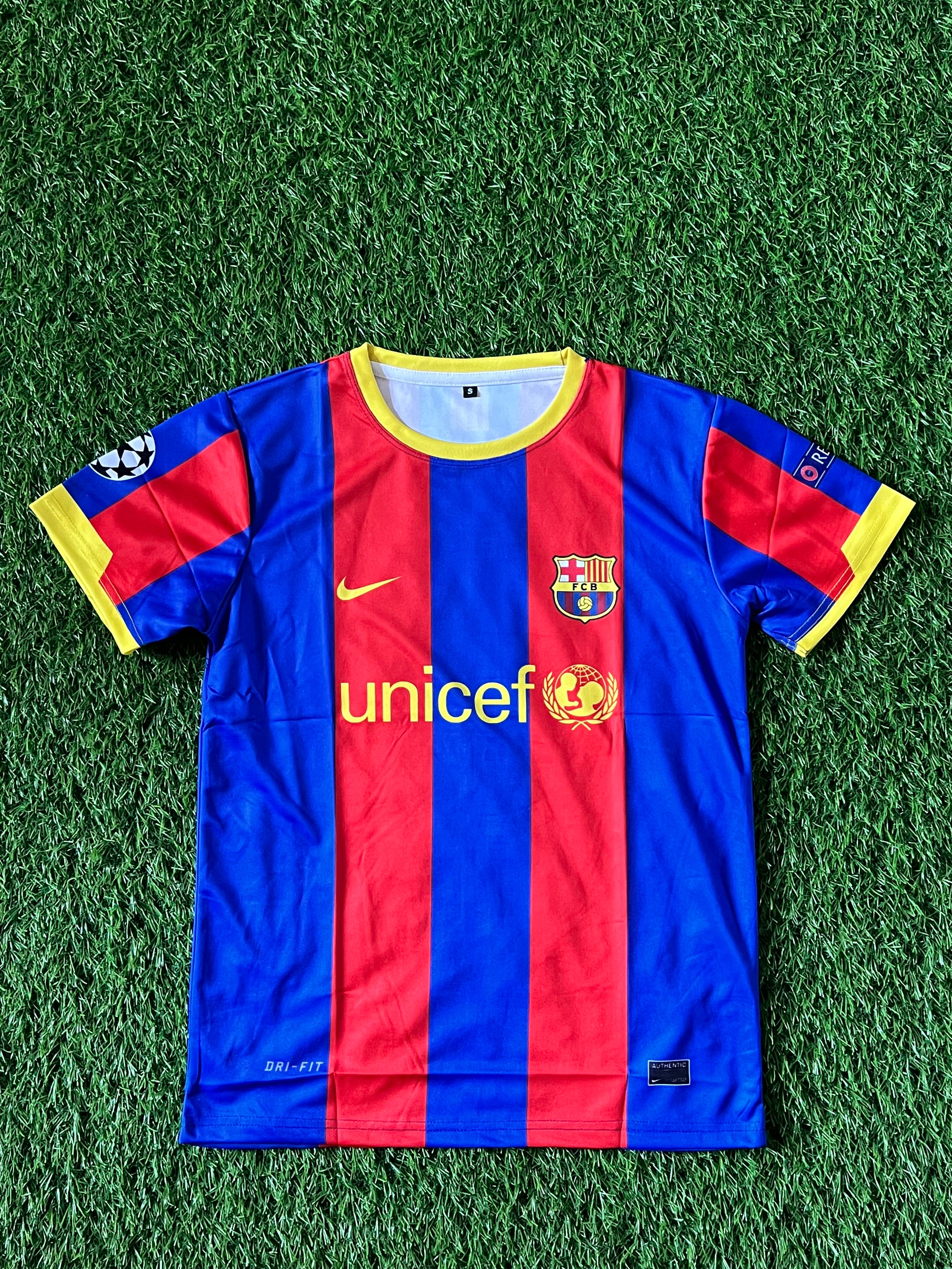 FC Barcelona 2010-11 Home Retro Jersey