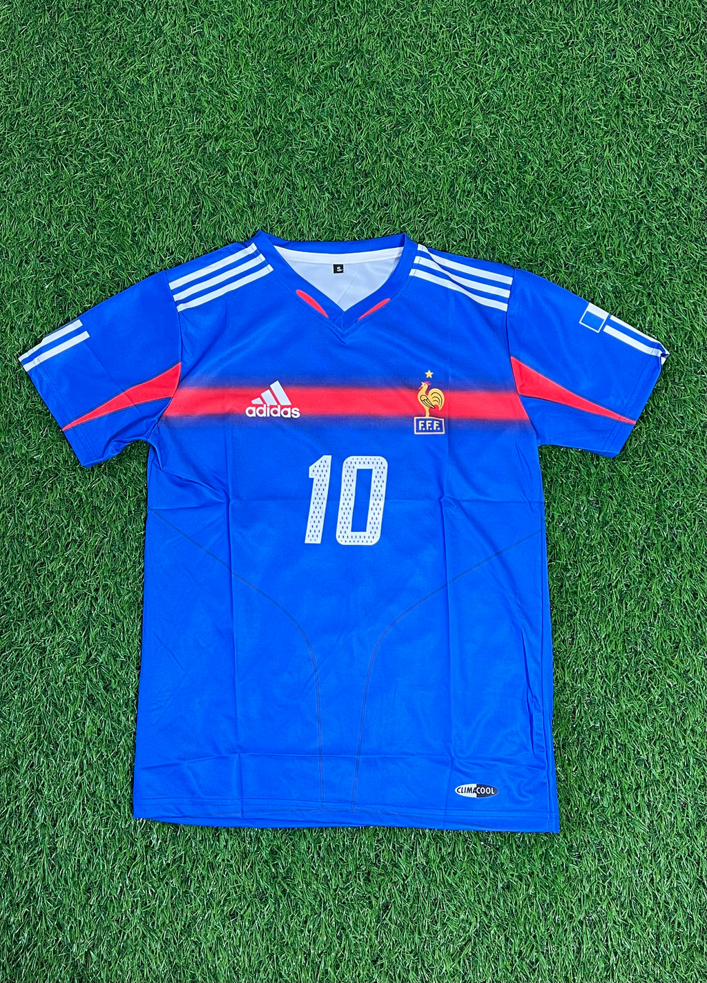France 1998 Zinedine Zidane World Cup Home Retro Jersey