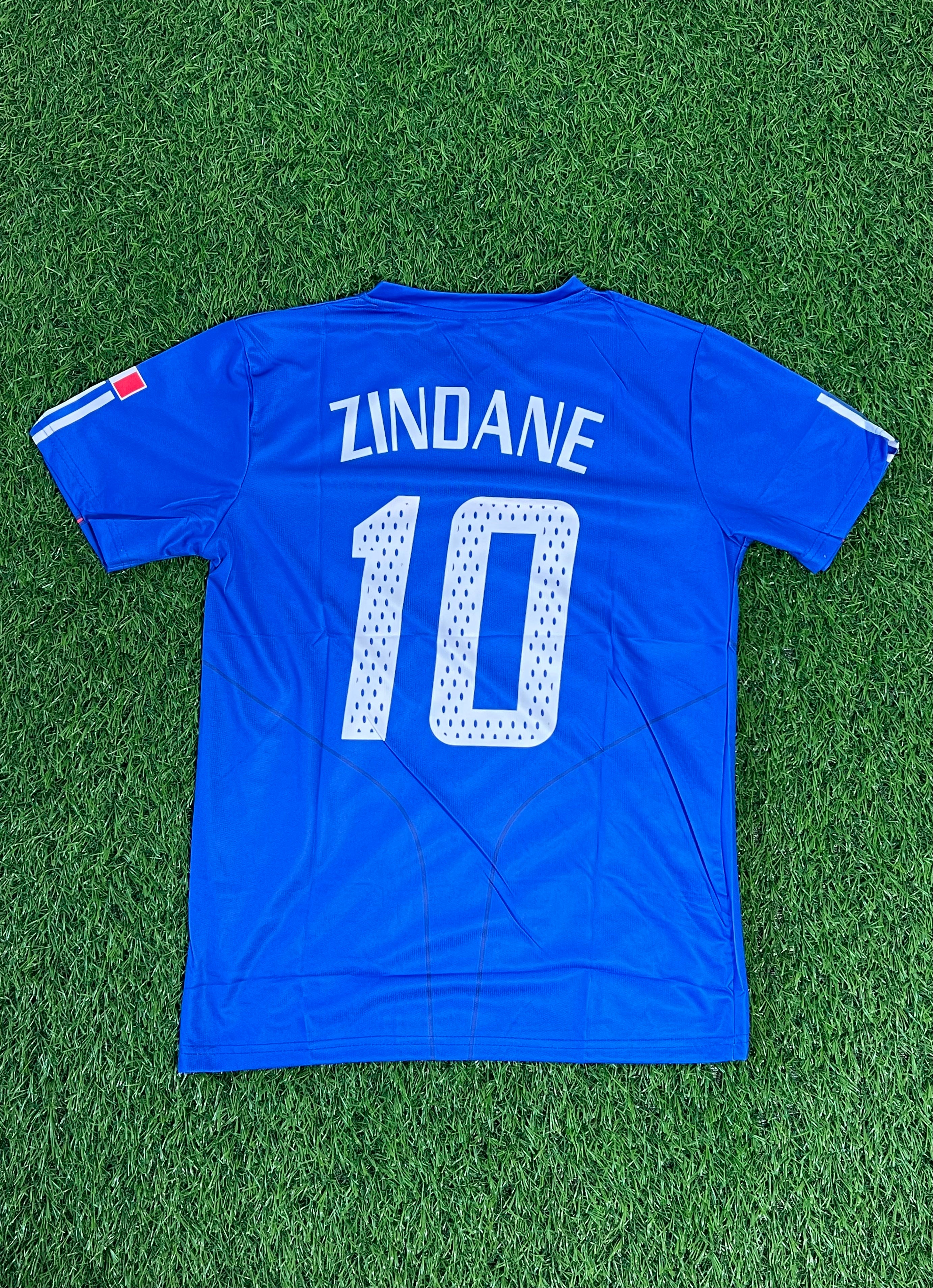France 1998 Zinedine Zidane World Cup Home Retro Jersey
